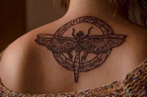 Wonderful Dragonfly Tattoo