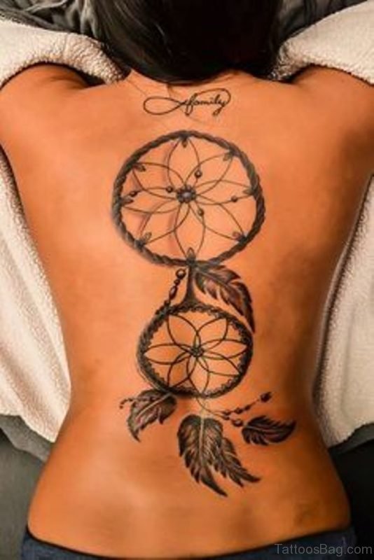 Wonderful Dreamcatcher Tattoo