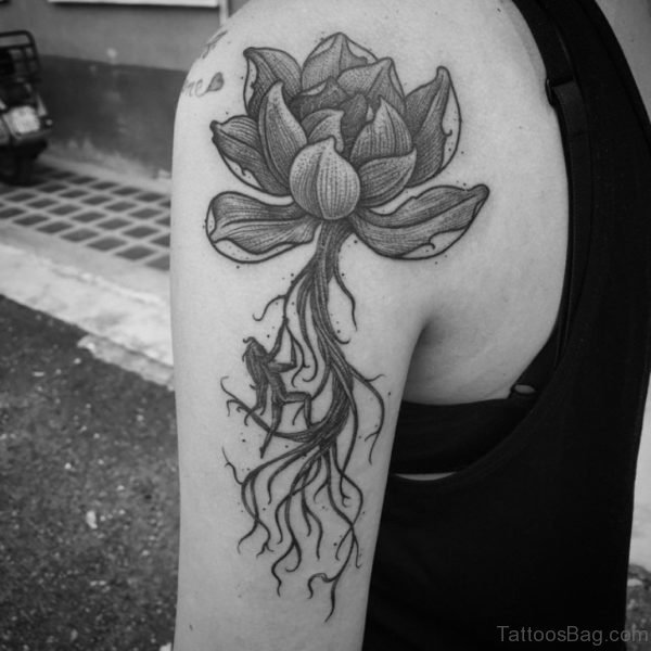 Wonderful Lotus Tattoo
