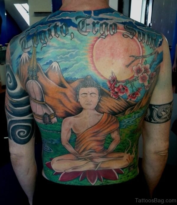 Fantastic Buddha Tattoo Design