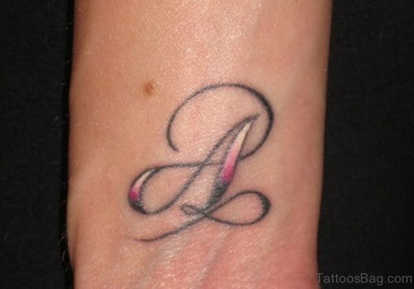 Word Tattoo Design On Wrist