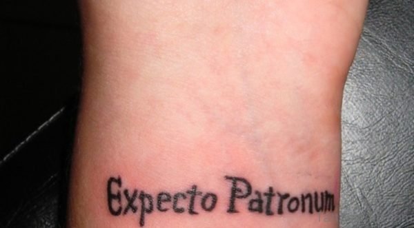 Word Tattoo On Wrist