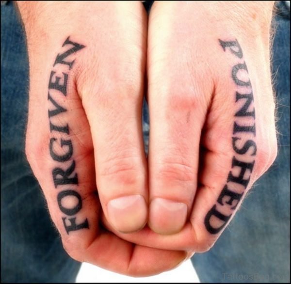 Wording Tattoo