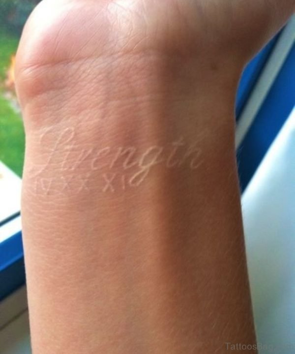 Wording Tattoo
