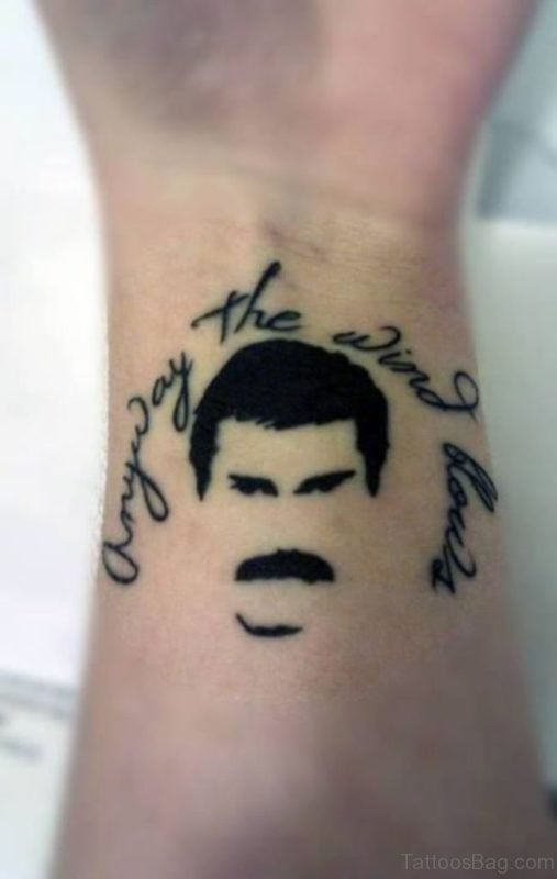Wording Tattoo On Wrist