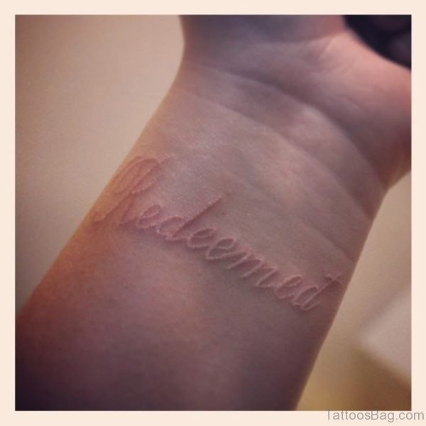 Wording Tattoo