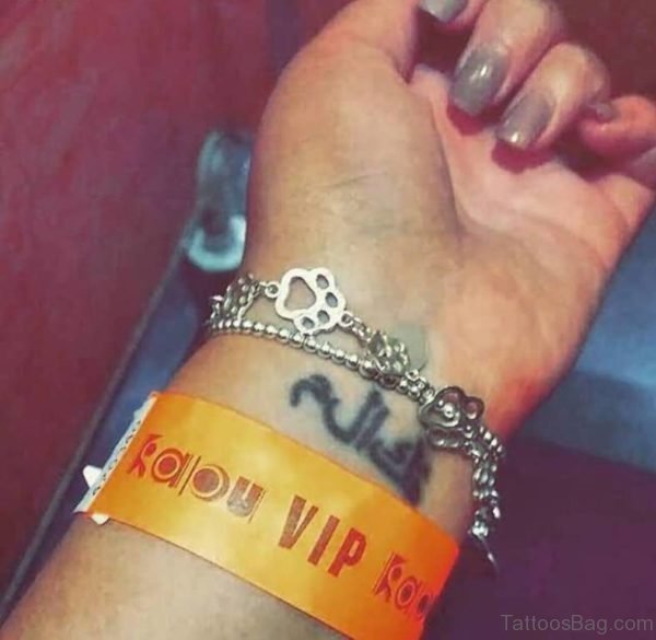 Words Tattoo On Wrist
