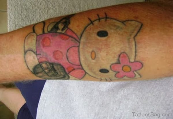 Wrist Cover kitty Wrist Tattoo
