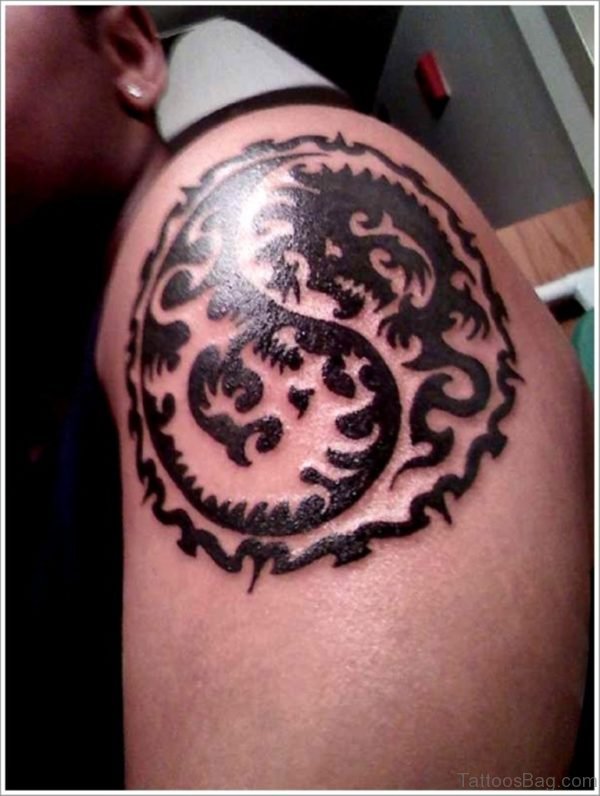 Yin Yang Tattoo Design