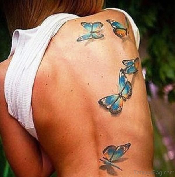 Adorable Butterfly Tattoo