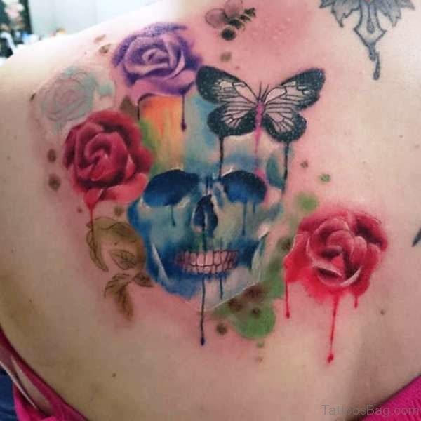 Adorable Colorful Tattoo Design