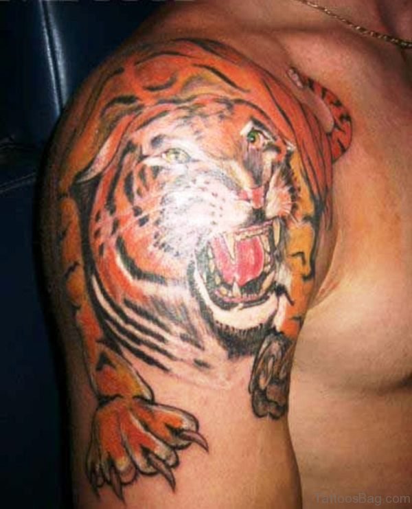 Adorable Tiger Tattoo 