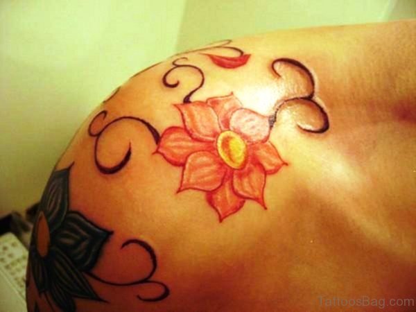 Amazing Flower Tattoo