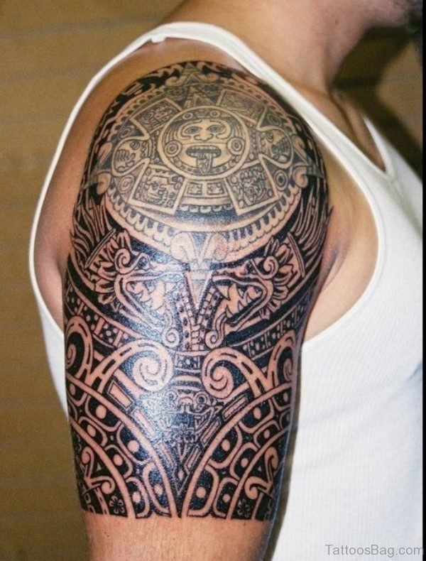 Amazing Half Sleeves Tattoo Design