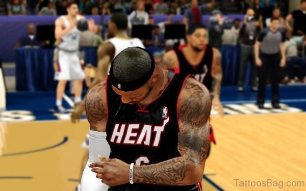 Amazing Lebron Tattoo
