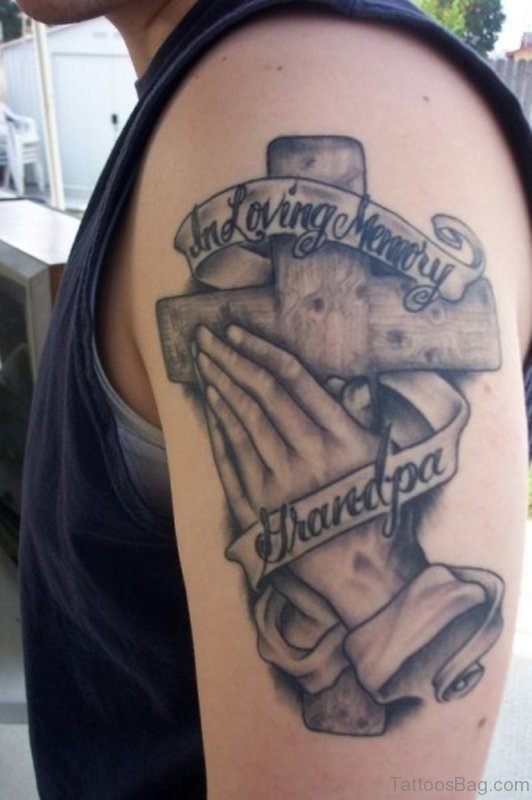 Amazing Memorial Grandpa Tattoo