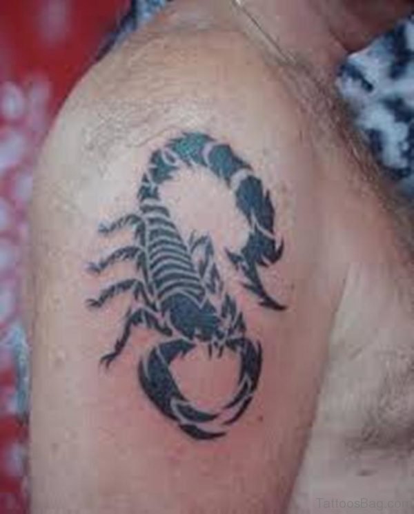 Amazing Scorpion Tattoo