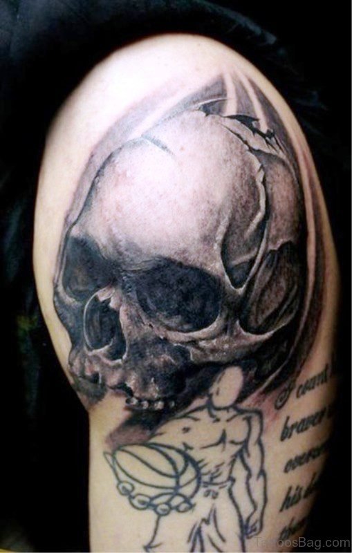 Amazing Skull Tattoo Design