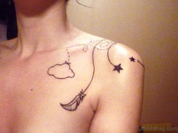 Amazing Small Star Tattoo