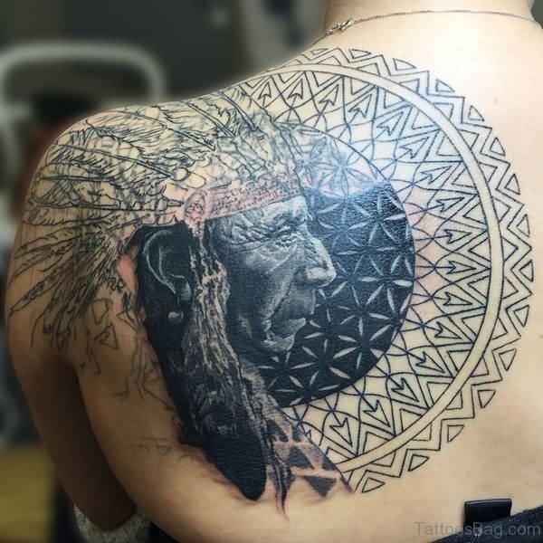 American Native Tattoo Design