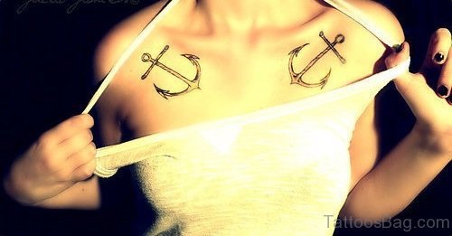 Anchor Tattoo For Women