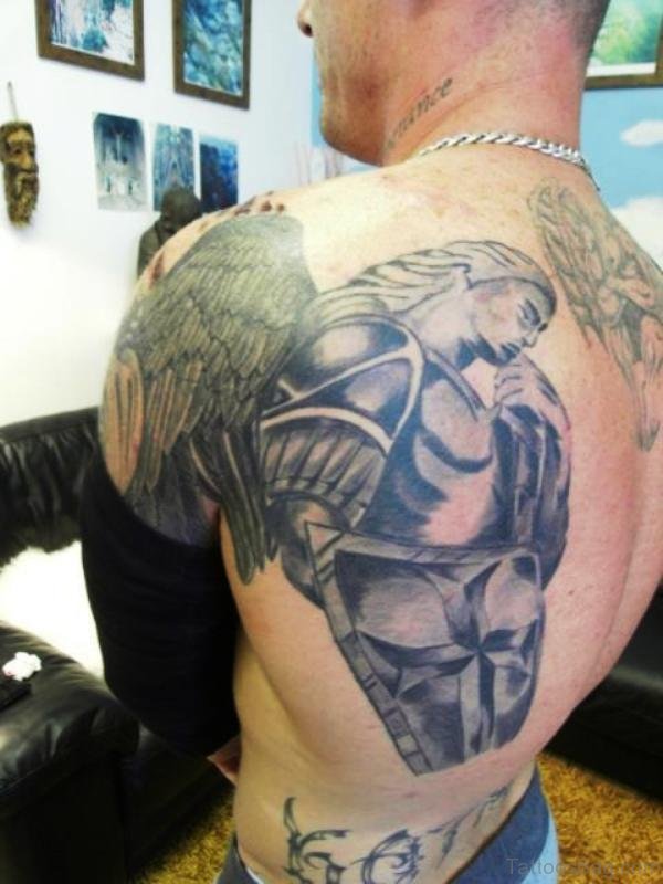 Angel Armour Tattoo Design