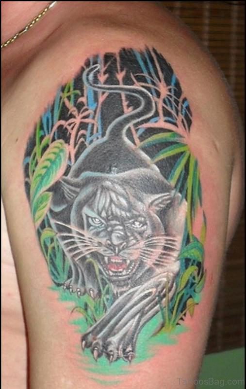 Angry Tiger Tattoo 2