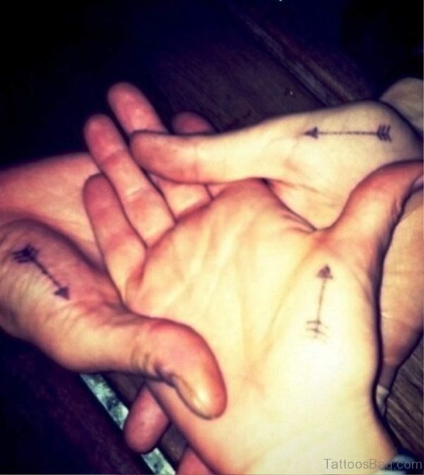 Arrows Tattoos On Hands