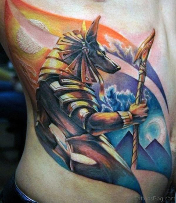Attarctive Egyptian Tattoo