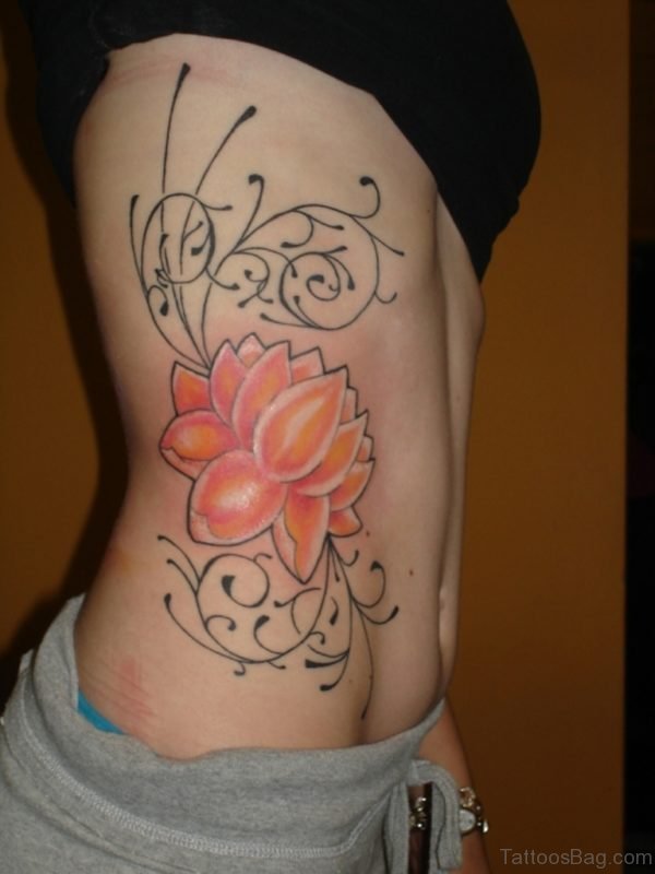 Attractive Lotus Tattoo