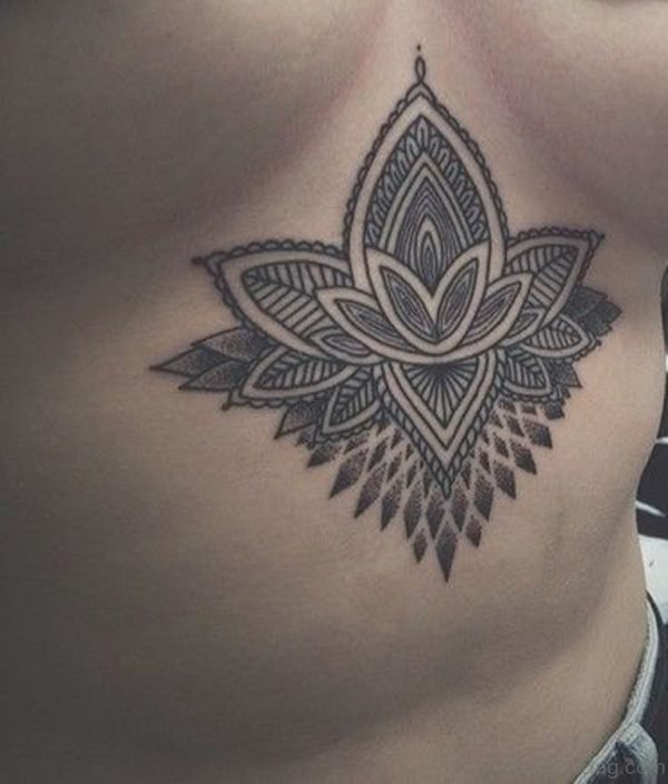Attarctive Lotus Tattoo