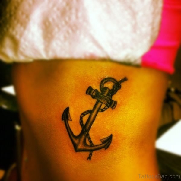 Attractive Anchor Tattoo