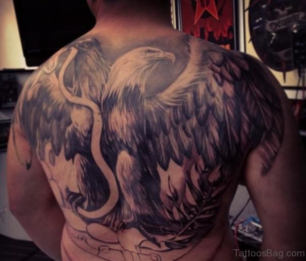 Attractive Eagle Tattoo Design