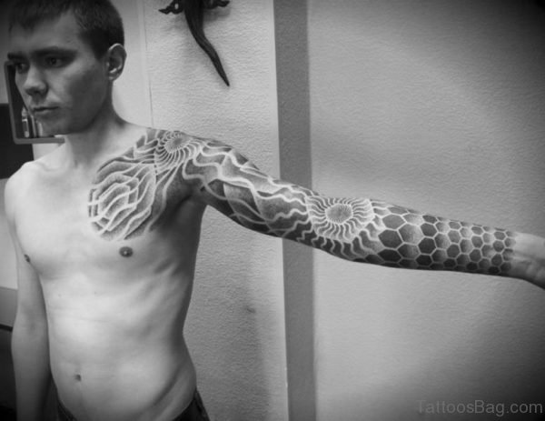 Attractive Geometric Tattoo