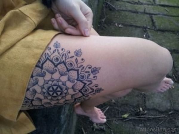 Attractive Mandala Tattoo