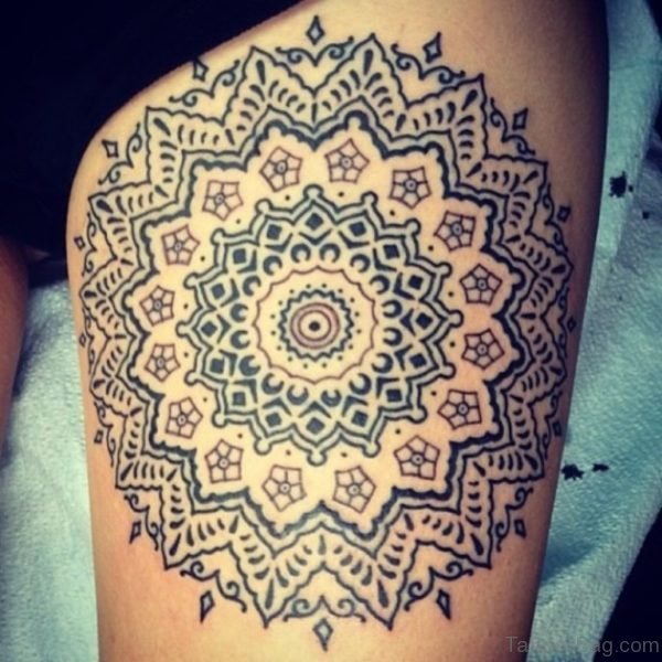 Attractive Mandala Tattoo Design