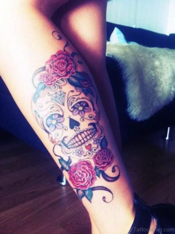Attractive Skull Tattoo