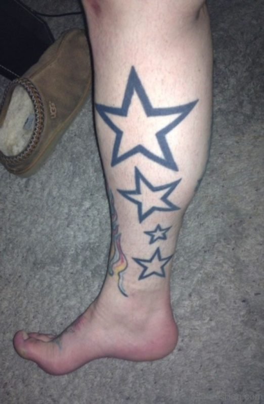 Attractive Star Tattoo 