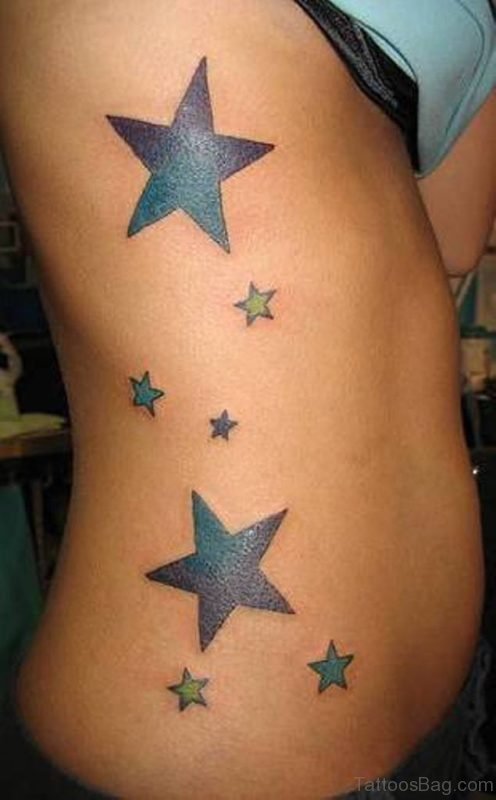 Attractive Star Tattoo