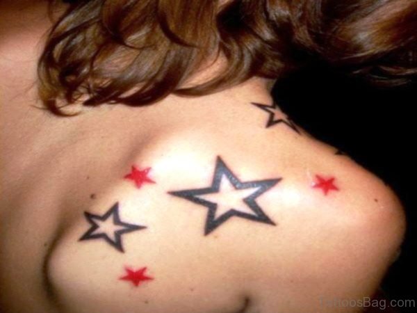 Attractive Stars Tattoo