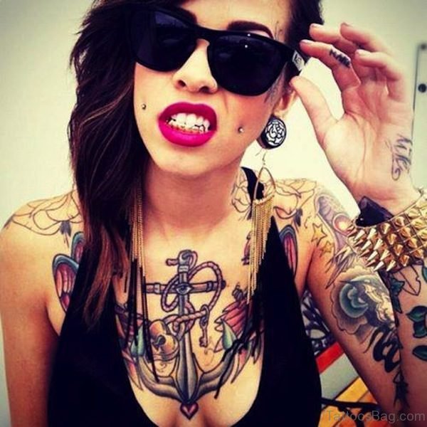 Awesome Anchor Tattoo