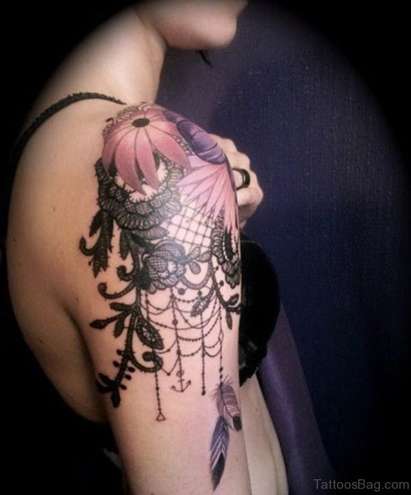 Awesome Dreamcatcher Tattoo
