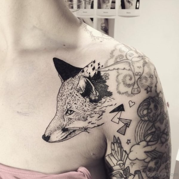 Awesome Fox Tattoo