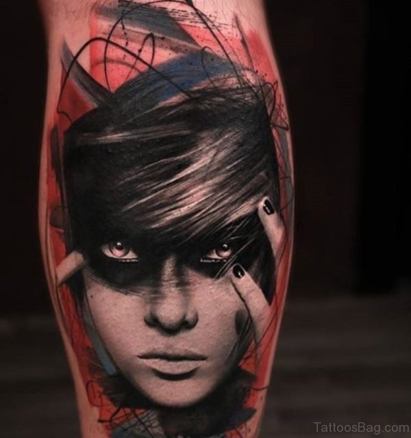 Awesome Portrait Tattoo