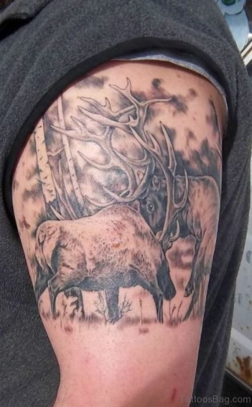Awesome Shoulder Tattoo