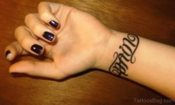 AwesomeAmbigram Tattoo