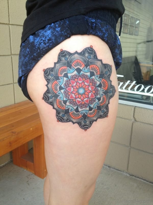 Beauteous Mandala Tattoo