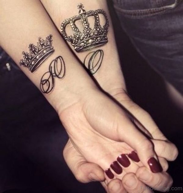 Beautiful Crown Tattoo