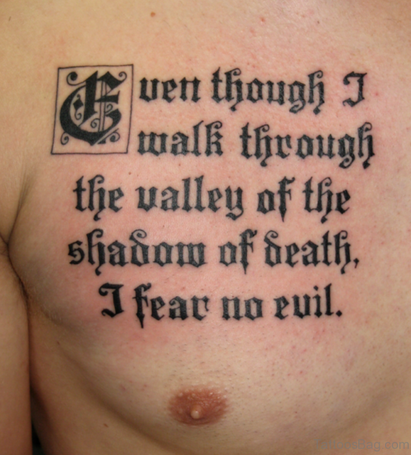 Beautiful Bible Verse Tattoo