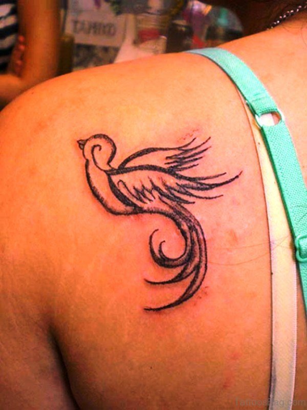 Beautiful Bird Tattoo